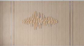 现代客厅背景墙