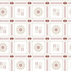 大牌民族风格子