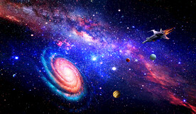 唯美浩瀚宇宙星空吊顶