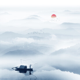 水墨山水