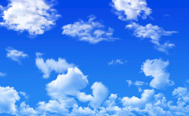 蓝天白云