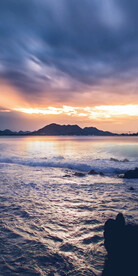 装饰画 新中式 海边风景