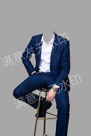 男士形象照