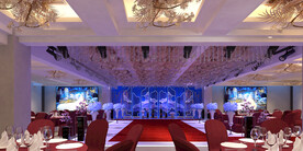 宴会厅婚庆效果图