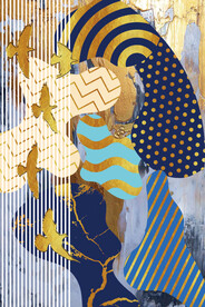 装饰画 抽象画 线条