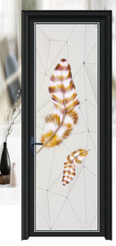 高清分层平开门写真图