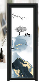 原创高清平开门写真图