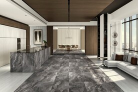 现代意式 瓷砖岩板效果图