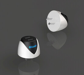 绅士旅行充电器模型