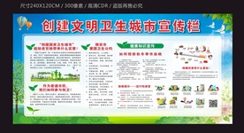 创卫创城宣传栏