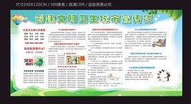 创卫宣传栏
