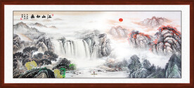 国画山水