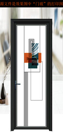 高清分层平开门写真图