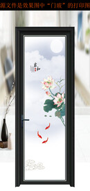 高清分层平开门写真图