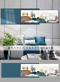 轻奢叠加装饰画