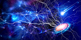 宇宙 闪电 灵感 思维 创造 