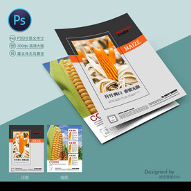 玉米种子宣传单