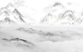 最新山水爵士白 TIF分层画