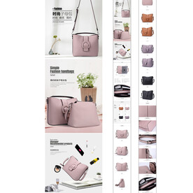 女士斜挎包手提包详情子母包详情