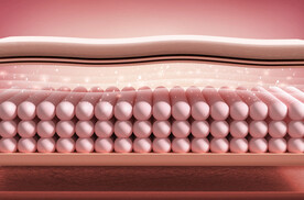 皮肤细胞护理海报背景