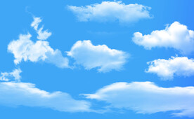 蓝天白云