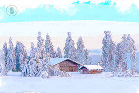 雪景背景图片大全,雪景背景设计素材,雪景背景模板下载,雪景背景图库_昵 