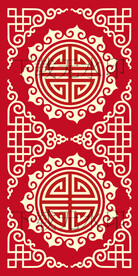 蒙古族矢量花纹