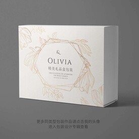 精品包装盒设计平面图