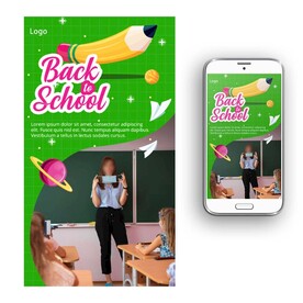 开心课堂早教培训招生海报