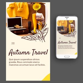 旅行社旅游指南海报