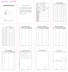 专业技术职务任职资格评审表