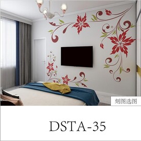 五瓣花对花对角花