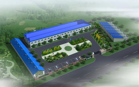 厂区景观规划设计效果图