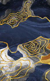 新中式抽象地毯