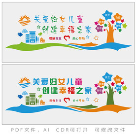 妇女儿童文化墙