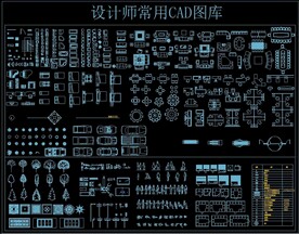 设计师常用CAD图库