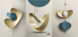 晶瓷画 抽象画 新中式