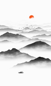 水墨山水