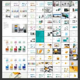 200P高端企业VI模板