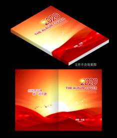 红色封面