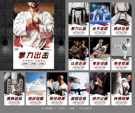 跆拳道海报