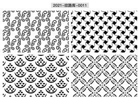 折光纹 逆向纹 线条纹 防伪纹