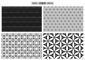 折光纹 逆向纹 线条纹 防伪纹