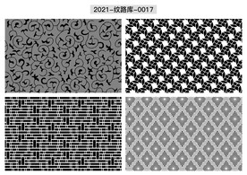 折光纹 逆向纹 线条纹 防伪纹