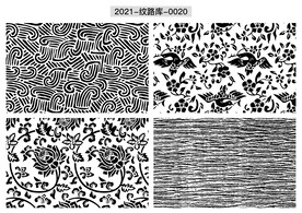 折光纹 逆向纹 线条纹 防伪纹