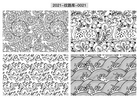 折光纹 逆向纹 线条纹 防伪纹