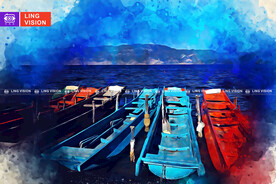 云南优美的泸沽湖