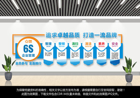 企业6S文化墙