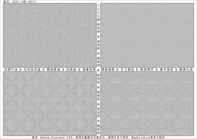 折光纹 逆向纹 线条纹 防伪纹