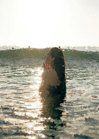 数字油画装饰画素材水中美女